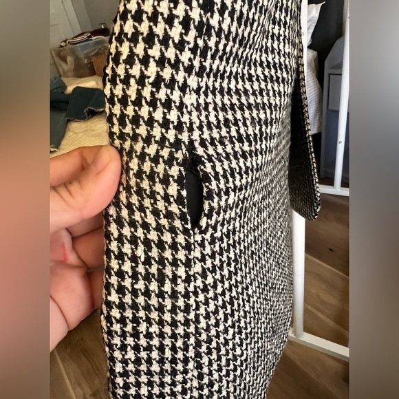 Tailored wool houndstood blazer Bimba&Lola black white ✨✨✨ - Picture 8 of 8
